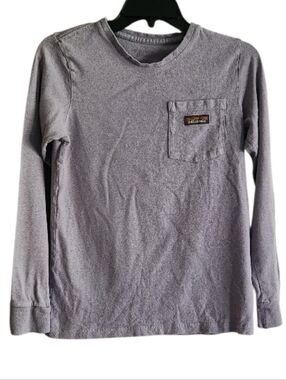 Patagonia Long Sleeve Work Pocket Tee in Light Purple